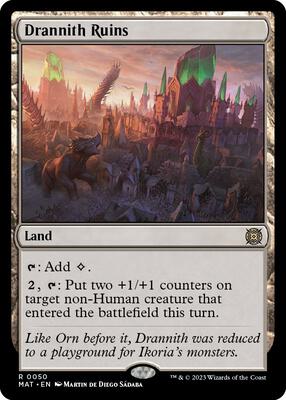Drannith Ruins card from March of the Machine: The Aftermath