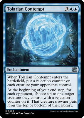 Tolarian Contempt card from March of the Machine: The Aftermath
