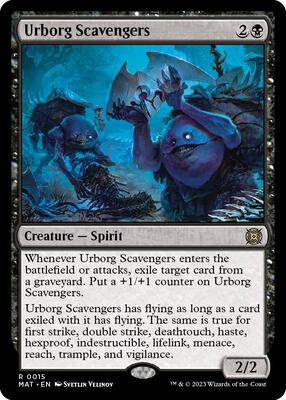 Urborg Scavengers card from March of the Machine: The Aftermath