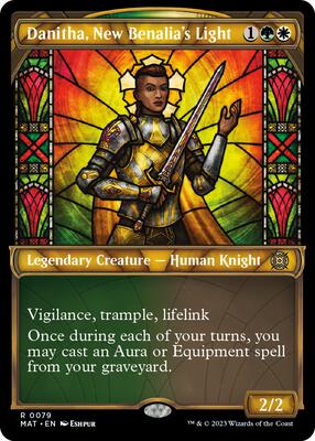Danitha, New Benalia's Light (Showcase) card from March of the Machine: The Aftermath