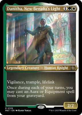 Danitha, New Benalia's Light (Foil Etched) card from March of the Machine: The Aftermath