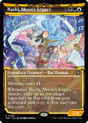 Nashi, Moon's Legacy (Showcase) card from March of the Machine: The Aftermath