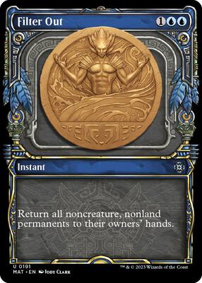 Filter Out (Halo Foil) card from March of the Machine: The Aftermath