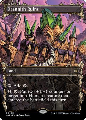 Drannith Ruins (Showcase) card from March of the Machine: The Aftermath