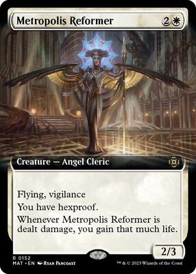 Metropolis Reformer (Extended Art) card from March of the Machine: The Aftermath