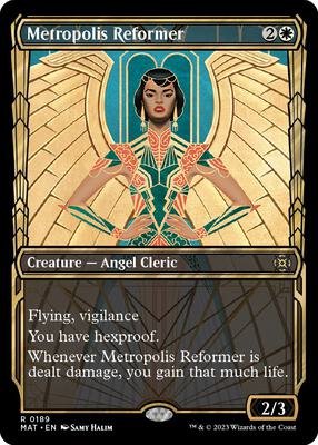 Metropolis Reformer (Halo Foil) card from March of the Machine: The Aftermath