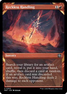 Reckless Handling (Halo Foil) card from March of the Machine: The Aftermath