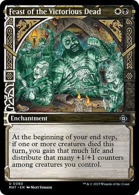 Feast of the Victorious Dead (Showcase) card from March of the Machine: The Aftermath