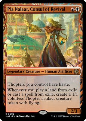 Pia Nalaar, Consul of Revival (Showcase) card from March of the Machine: The Aftermath
