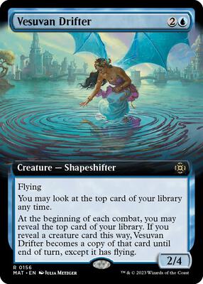 Vesuvan Drifter (Extended Art) card from March of the Machine: The Aftermath