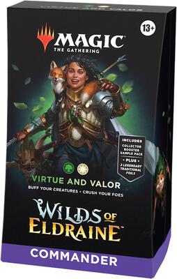 Wilds of Eldraine Commander Deck - Virtue and Valor card from Commander: Wilds of Eldraine