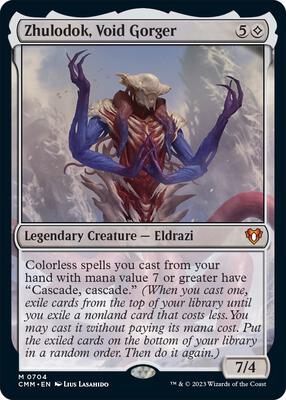 Zhulodok, Void Gorger card from Commander Masters