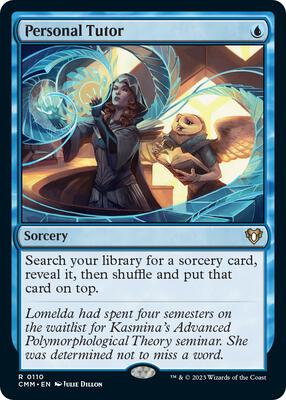 Personal Tutor card from Commander Masters