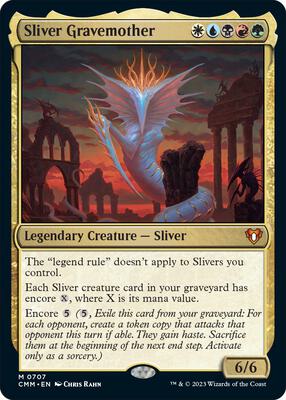Sliver Gravemother card from Commander Masters
