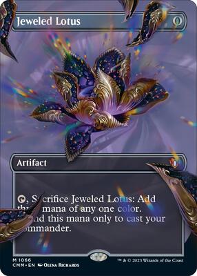 Jeweled Lotus (Textured Foil) card from Commander Masters