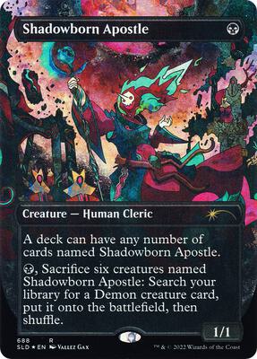 Shadowborn Apostle (688) card from Secret Lair Drop Series
