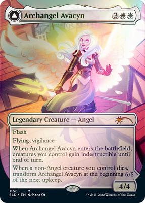 Archangel Avacyn card from Secret Lair Drop Series
