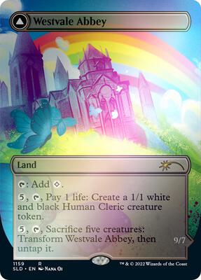 Westvale Abbey card from Secret Lair Drop Series