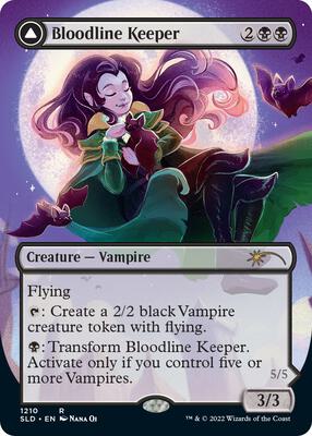 Bloodline Keeper (Display Commander) - Thick Stock card from Secret Lair Drop Series