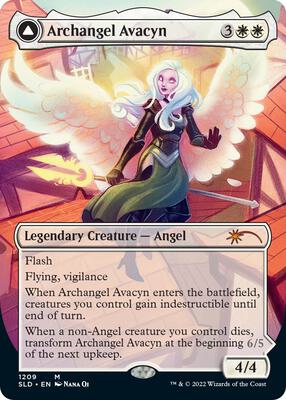 Archangel Avacyn (Display Commander) - Thick Stock card from Secret Lair Drop Series