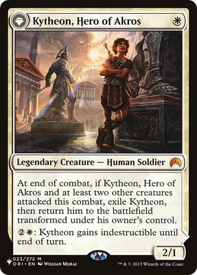 Kytheon, Hero of Akros card from The List Reprints