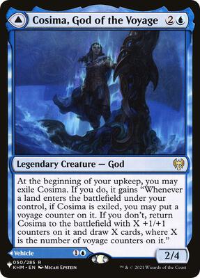 Cosima, God of the Voyage card from The List Reprints