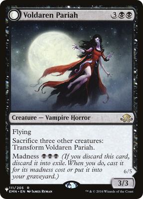 Voldaren Pariah card from The List Reprints