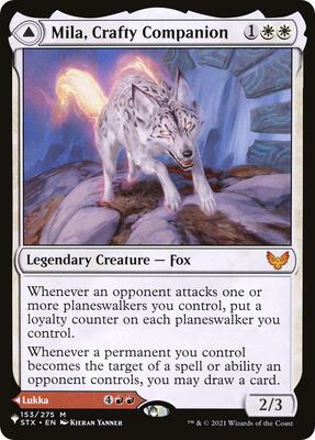 Mila, Crafty Companion card from The List Reprints