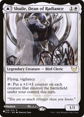 Shaile, Dean of Radiance card from The List Reprints
