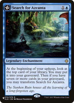 Search for Azcanta card from The List Reprints