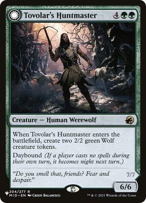 Tovolar's Huntmaster card from The List Reprints