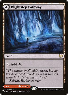 Blightstep Pathway card from The List Reprints
