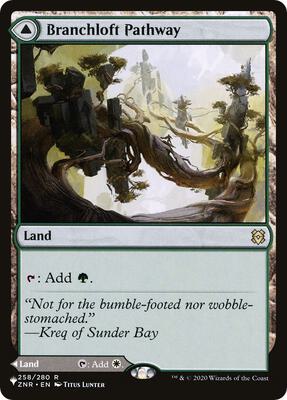 Branchloft Pathway card from The List Reprints