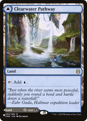 Clearwater Pathway card from The List Reprints