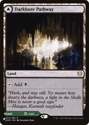 Darkbore Pathway card from The List Reprints