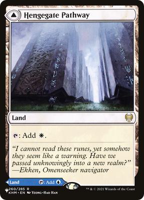 Hengegate Pathway card from The List Reprints