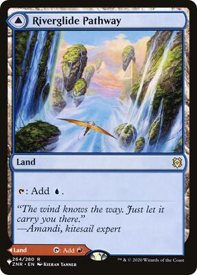 Riverglide Pathway card from The List Reprints