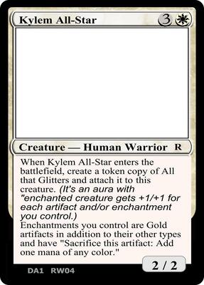 Kylem All-Star card from Un-Known Event Playtest Cards
