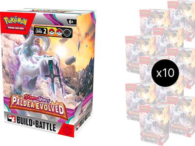 Paldea Evolved Build & Battle Box Display card from SV02: Paldea Evolved