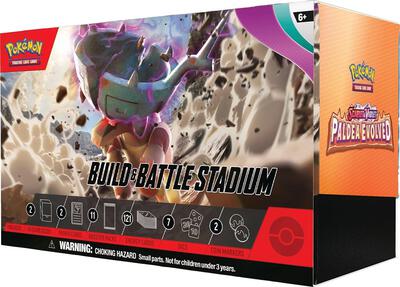 Paldea Evolved Build & Battle Stadium card from SV02: Paldea Evolved