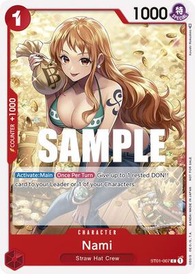 Nami (Tournament Pack Vol. 3) [Participant] card from One Piece Promotion Cards