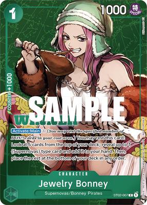 Jewelry Bonney (Tournament Pack Vol. 3) [Winner] card from One Piece Promotion Cards