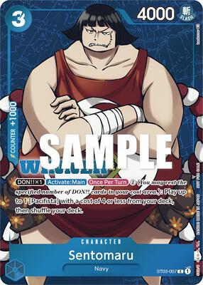 Sentomaru (Tournament Pack Vol. 3) [Winner] card from One Piece Promotion Cards