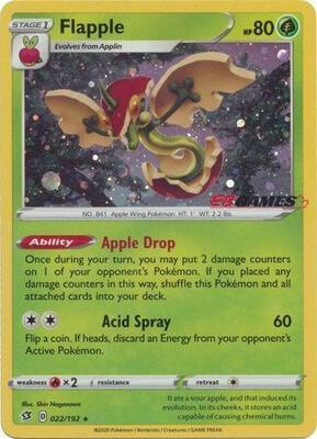 Flapple - 022/192 (EB Games Exclusive) card from Miscellaneous Cards & Products