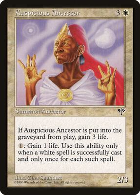 Auspicious Ancestor card from Mirage