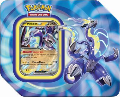 Paldea Legends Tin [Miraidon ex] (International Version) card from Miscellaneous Cards & Products
