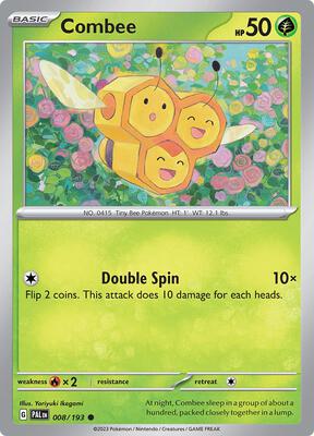 Combee card from SV02: Paldea Evolved