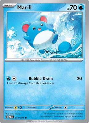 Marill - 044/193 card from SV02: Paldea Evolved
