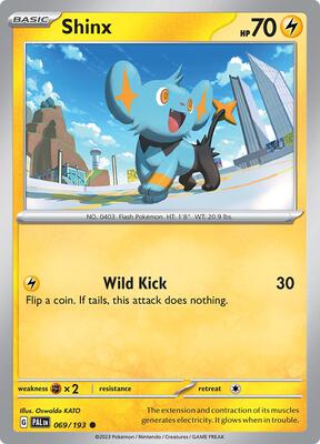 Shinx - 069/193 card from SV02: Paldea Evolved