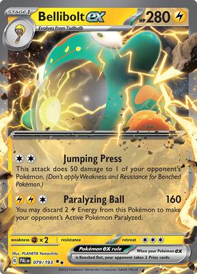 Bellibolt ex - 079/193 card from SV02: Paldea Evolved